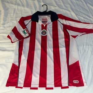 Vintage 2003-2004 Chivas Club Deportivo Guadalajara Official Merchandise Polo